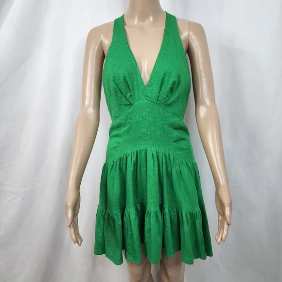 L'ATISTE by Amy dress size medium Color green - Picture 5 of 15